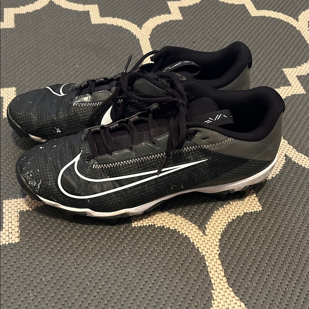 Nike Black and White Men's Football Shoes